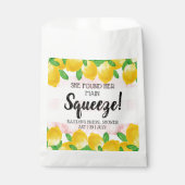 Sie fand ihr Haupt Squeeze Lemon Brautparty Geschenktütchen (Vorderseite)