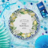 Sie fand ihr Haupt Squeeze Lemon Brautparty Pappteller (Party)