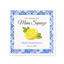 Sie fand ihr Haupt Squeeze Lemon Brautparty