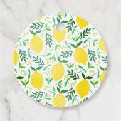 Sie fand ihr Haupt-Squeeze-Lemons-Brautparty Geschenkanhänger (Rückseite)