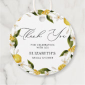 Sie fand ihr Haupt-Squeeze-Lemons-Brautparty Geschenkanhänger (Vorderseite)