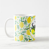 Sie fand ihr Haupt-Squeeze-Lemons-Brautparty Kaffeetasse (Links)