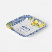 Sie fand ihr Haupt-Squeeze-Lemons-Brautparty Pappteller (Gewinkelt)