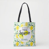 Sie fand ihr Haupt-Squeeze-Lemons-Brautparty Tasche (Vorderseite)