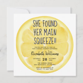 Sie fand ihr Haupt-Squeeze-Summer-Brautparty Einladung