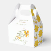 Sie fand ihr Honey Bee Floral Brautparty Geschenkschachtel (Vorderseite)