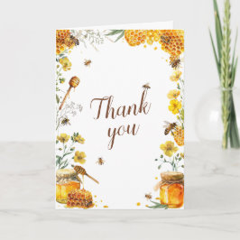 Sie fand ihr Honey-Brautparty Dankeskarte
