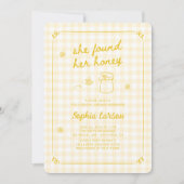 Sie fand ihr Honey-Brautparty Einladung (Vorderseite)