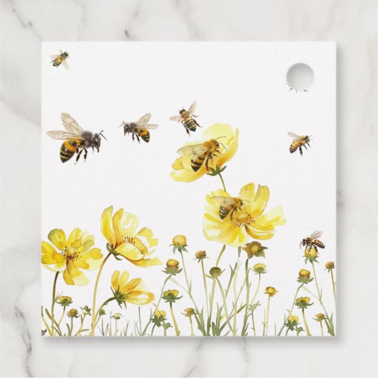 Sie fand ihr Honey-Brautparty Geschenkanhänger (Rückseite)