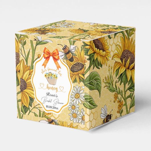 Sie fand ihr Honey-Brautparty Geschenkschachtel (Vorderseite)