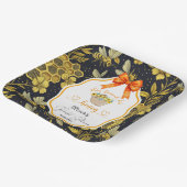 Sie fand ihr Honey-Brautparty Pappteller (Gewinkelt)