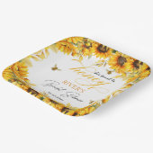 Sie fand ihr Honey-Brautparty Pappteller (Gewinkelt)