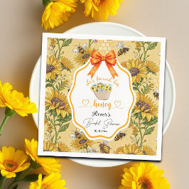 Sie fand ihr Honey-Brautparty Serviette