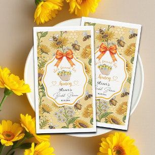 Sie fand ihr Honey-Brautparty Serviette