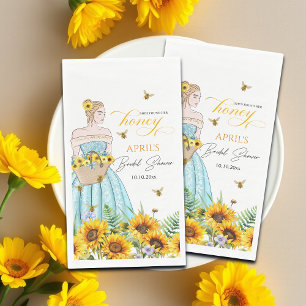 Sie fand ihr Honey-Brautparty Serviette
