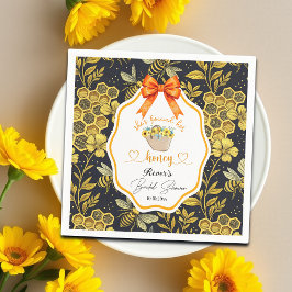 Sie fand ihr Honey-Brautparty Serviette