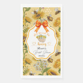 Sie fand ihr Honey-Brautparty Serviette (Vorderseite)