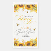 Sie fand ihr Honey-Brautparty Serviette (Vorderseite)