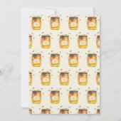 Sie fand ihr Honey Elegant Bee Brautparty Einladung (Rückseite)