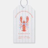 Sie fand ihr Maine Squeeze-Brautparty Geschenkanhänger (Rückseite)