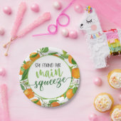 Sie fand ihr Orangenhaut-Brautparty Pappteller (Party)