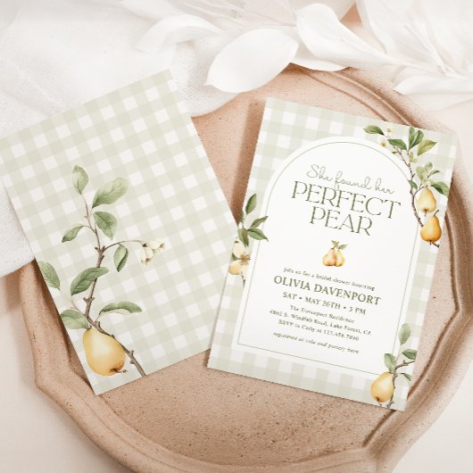 Sie fand ihr perfektes botanisches Brautparty mit  Einladung