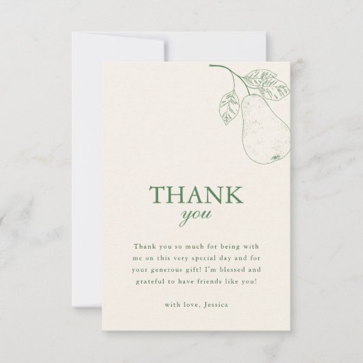 Sie fand ihr perfektes Brautparty Dankeskarte (Vorderseite)