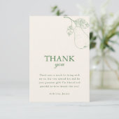 Sie fand ihr perfektes Brautparty Dankeskarte (Stehend Vorderseite)