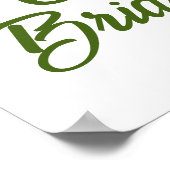 Sie fand ihr perfektes Matcha-Brautabschied-Willko Poster (Ecke)
