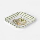 Sie fand ihr perfektes Matcha-Brautabschiedsparty Pappteller (Gewinkelt)
