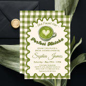 Sie fand ihr perfektes Matcha-Brautparty Einladung