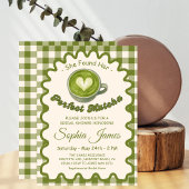 Sie fand ihr perfektes Matcha-Brautparty Einladung