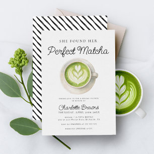 Sie fand ihr perfektes Matcha-Brautparty Einladung