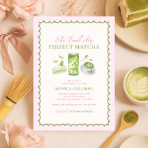 Sie fand ihr perfektes Matcha Theme Brautparty