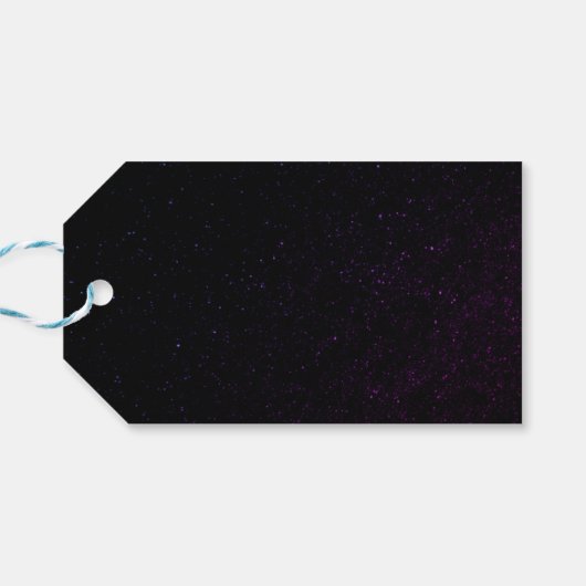 Sie fand ihr schwarzes Halloween-Brautparty Geschenkanhänger (Rückseite Horizontal)