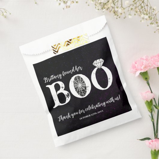 Sie fand ihr schwarzes Halloween-Brautparty Geschenktütchen (Versiegelt)