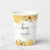 Sie fand ihr Squeeze-Brautparty Pappbecher (Rückseite)