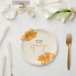 Sie fand ihr Squeeze-Brautparty Pappteller