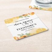 Sie fand ihr Squeeze-Brautparty Rechteckiger Pappuntersetzer (angewinkelt)