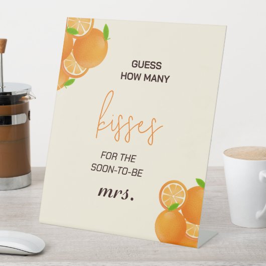 Sie fand ihr Squeeze-Brautparty Sockelschild (In Situ)