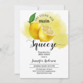 Sie fand ihr wichtigstes Brautparty Einladung (Vorderseite)