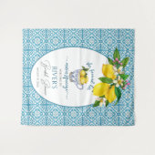 Sie fand ihre Haupt-Squeeze-Brautparty Hintergrund Wandteppich (Vorderseite (Horizontal))