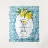 Sie fand ihre Haupt-Squeeze-Brautparty Hintergrund Wandteppich (Vorderseite)