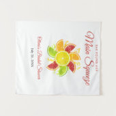 Sie fand ihre Haupt-Squeeze-Brautparty Hintergrund Wandteppich (Vorderseite (Horizontal))