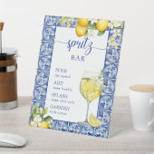 Sie fand ihre Haupt Squeeze Spritz Bar Sockelschild (In SItu)