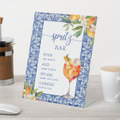 Sie fand ihre Haupt Squeeze Spritz Bar Sockelschild (In SItu)