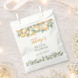 Sie fand ihre Hauptattraktion Lemon Brautparty Geschenktütchen