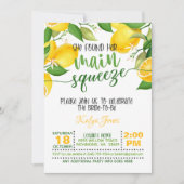 Sie fand ihre Hauptpresse - Brautparty Einladung (Vorderseite)