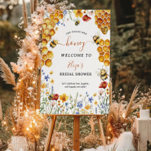 Sie fand ihre Honey Wildblume als Welcome Bridal