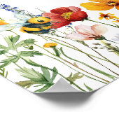Sie fand ihre Honey Wildblume als Welcome Bridal Poster (Ecke)
